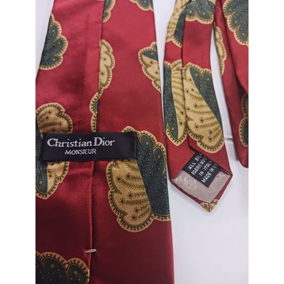 Christian Dior Monsieur All Silk Men's Tie - Picture 3 of 4